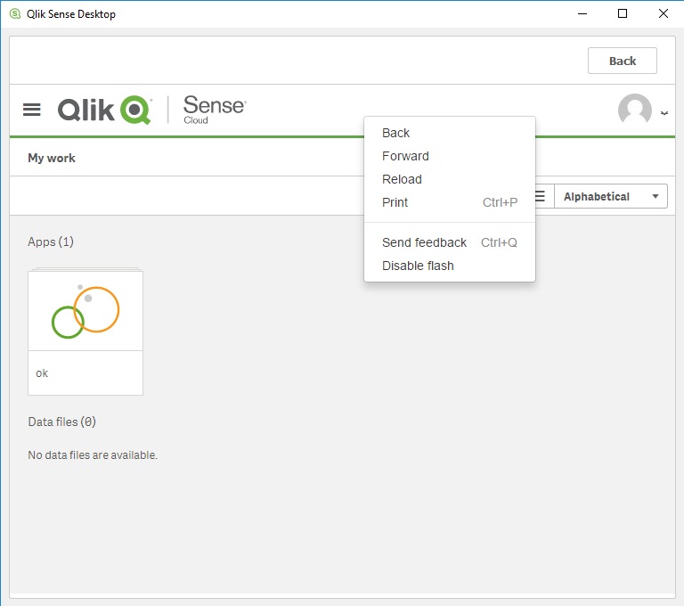QlikSense Desktop stuck at Sense Cloud.jpg